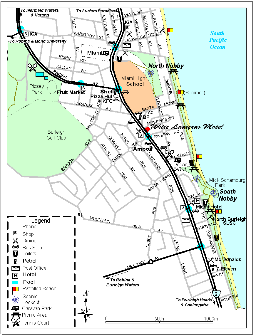 Miami Map, Detailed Map of Miami